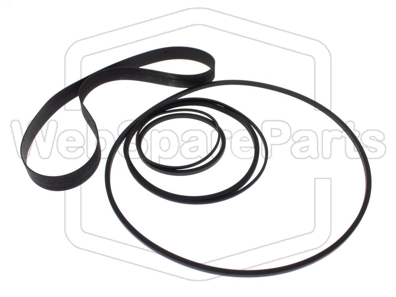 Belt Kit For Video Cassette Recorder Prosco IV-707