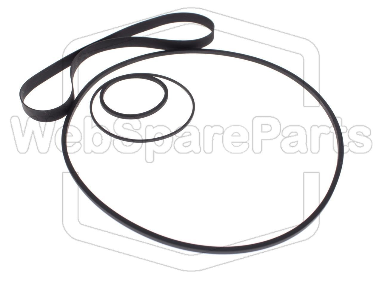 Belt Kit For Video Cassette Recorder Saba VR-6005