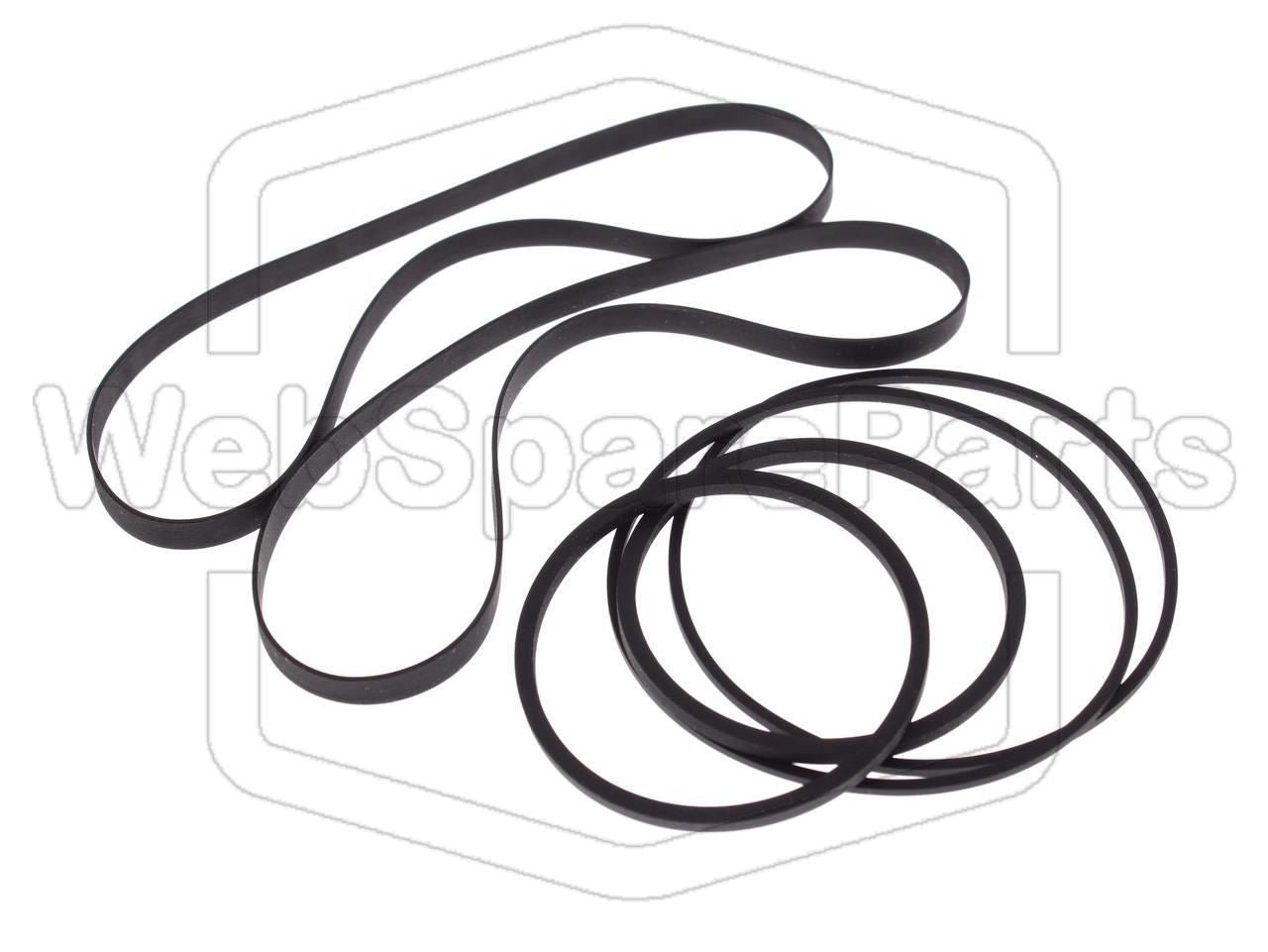 Belt Kit For Cassette Deck Aiwa FX-W91