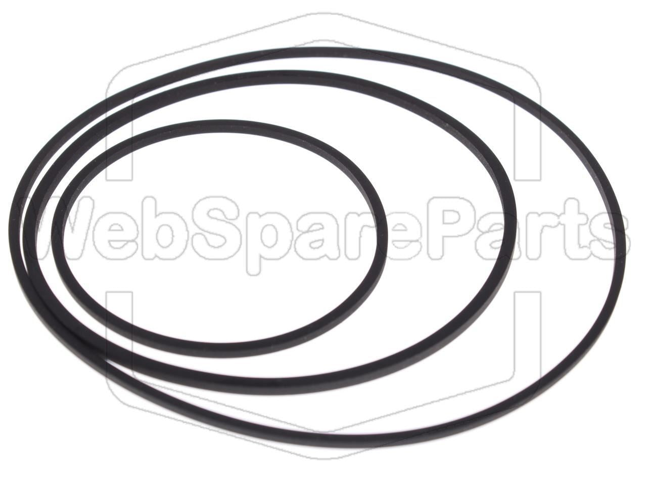Belt Kit For Video Cassette Recorder Tensai TVR-13 P
