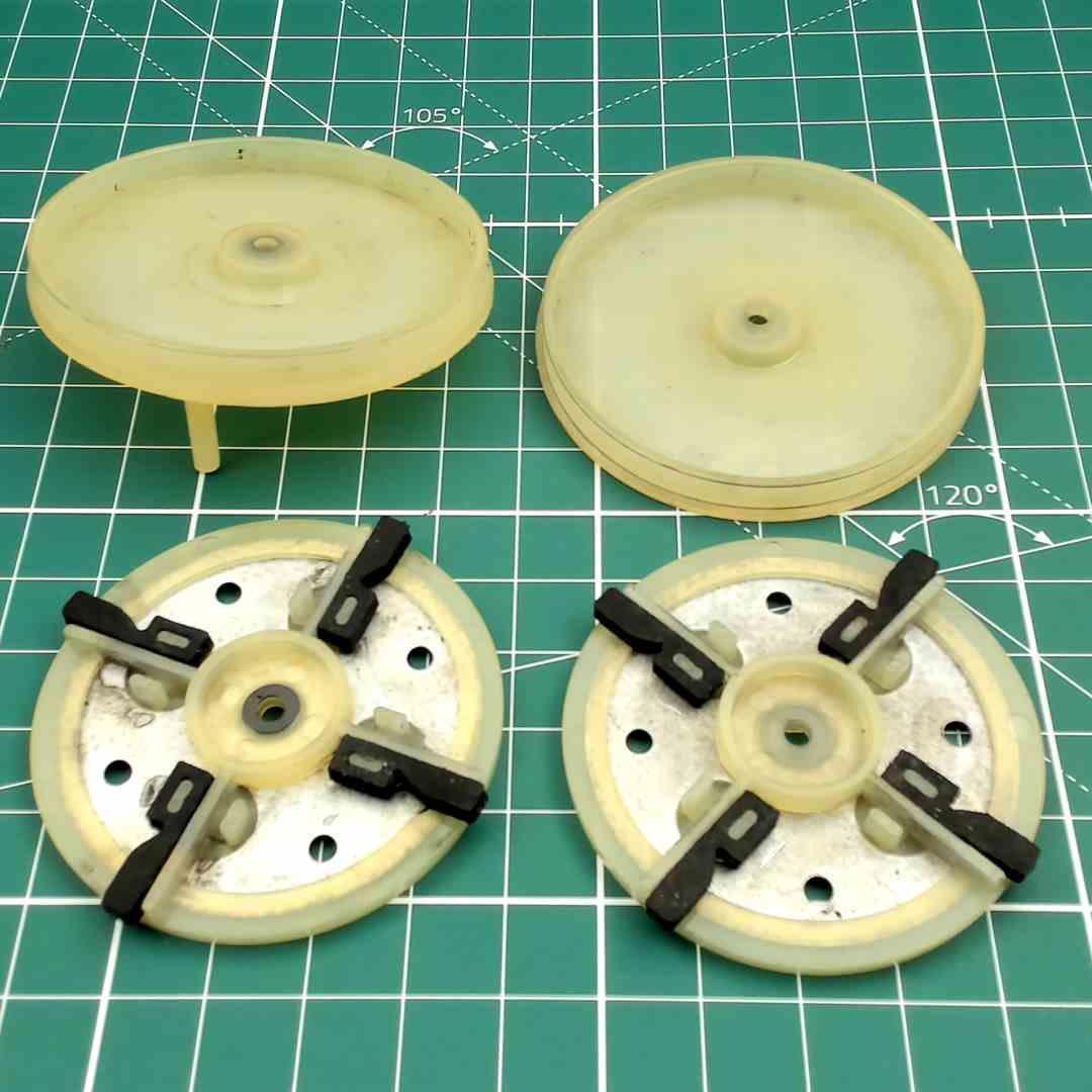 Philips N4302 Reel 1 & 2 Friction Blocks Replacement [8 Pieces]