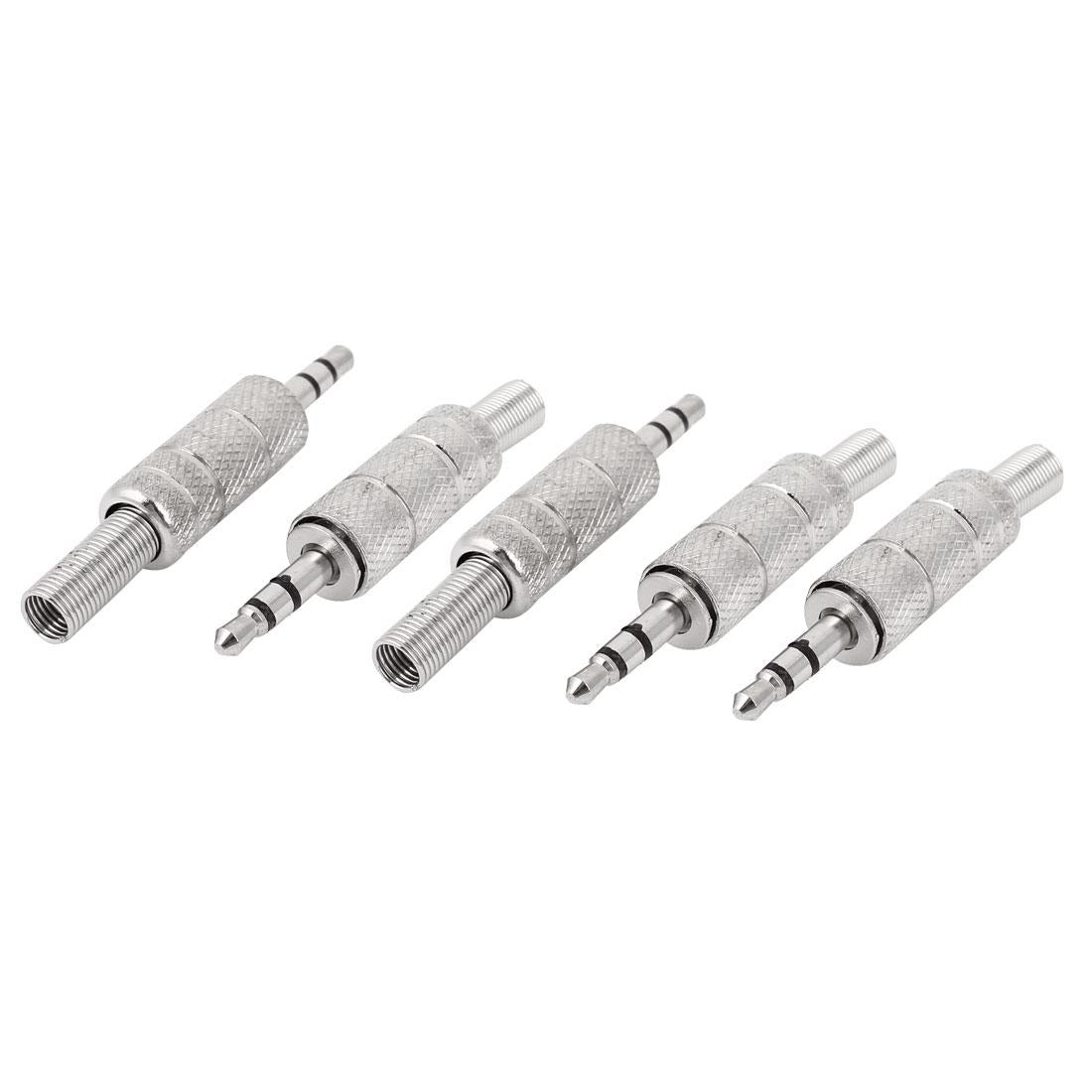 2.5mm Stereo Jack Male Metal Plug