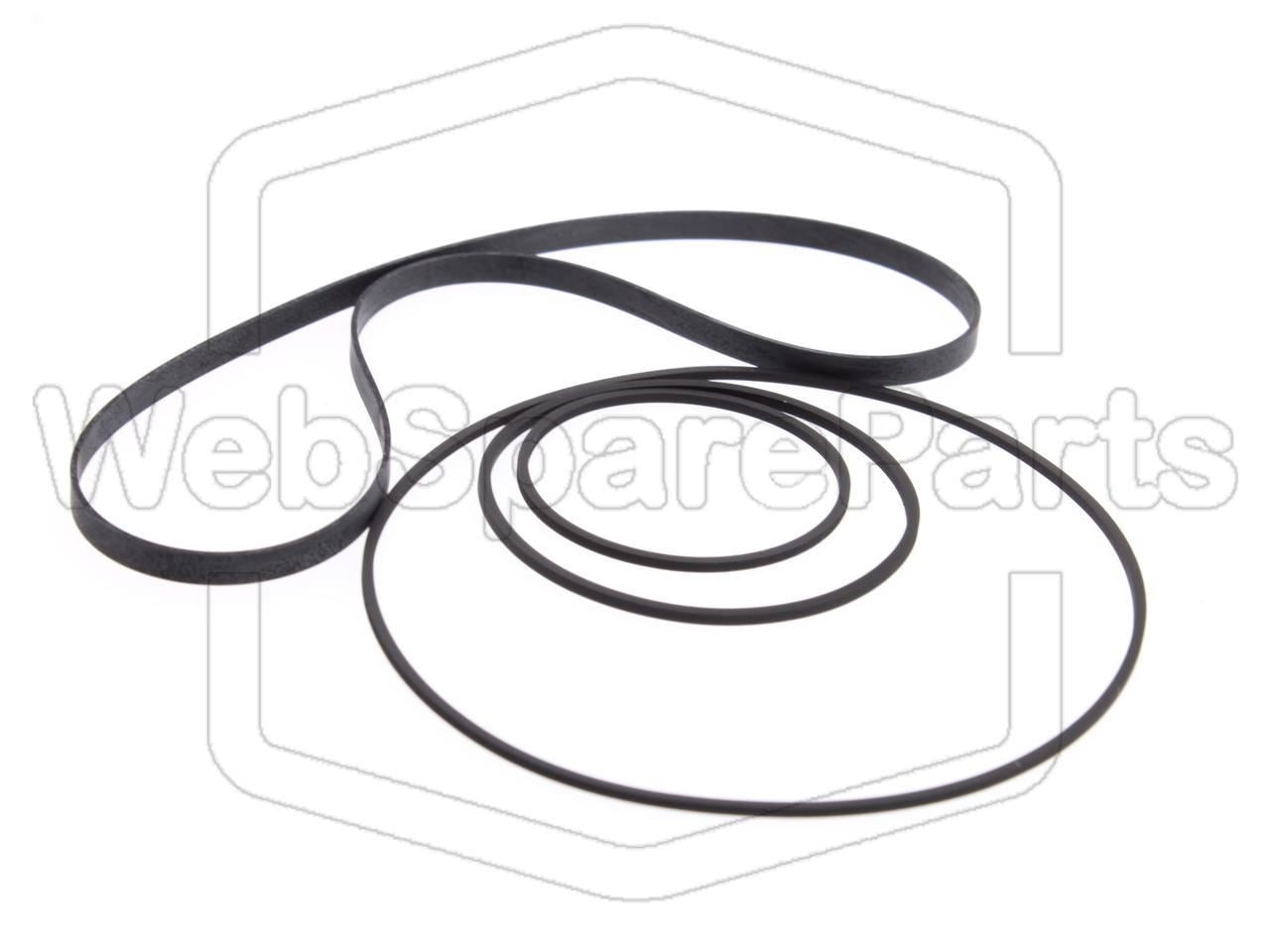 Belt Kit For Cassette Deck Technics RS-M24