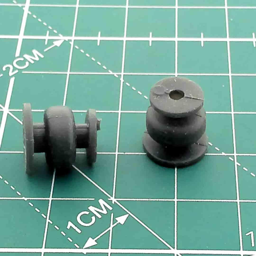 Anti-Vibration Rubber Grommets (Dampers) for CD DVD Blu-Ray Player Mechanisms