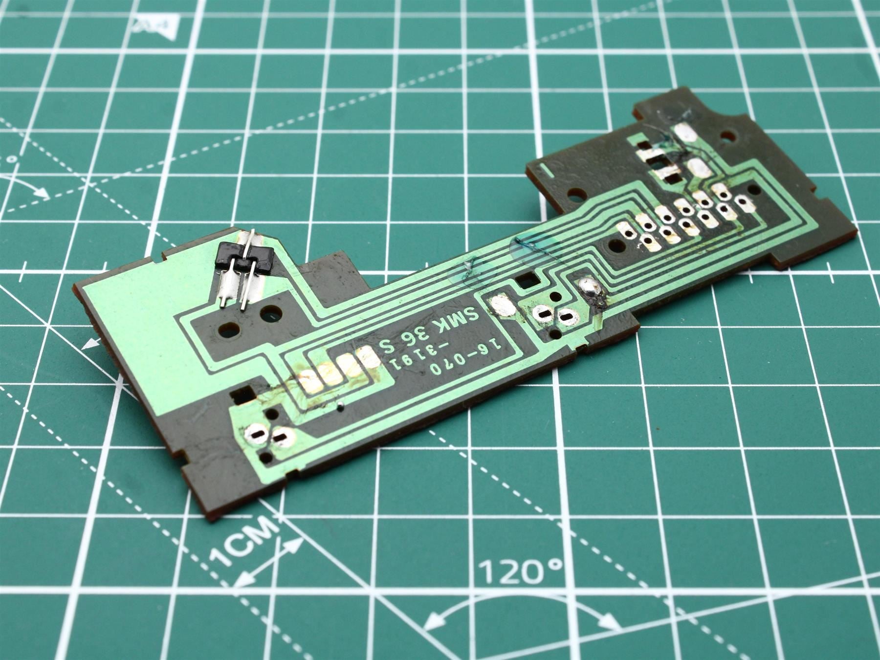 Mechanism Cassette P.C. Board With Hall Sensor 6851 for Pioneer CT-1280WR (Position 39)