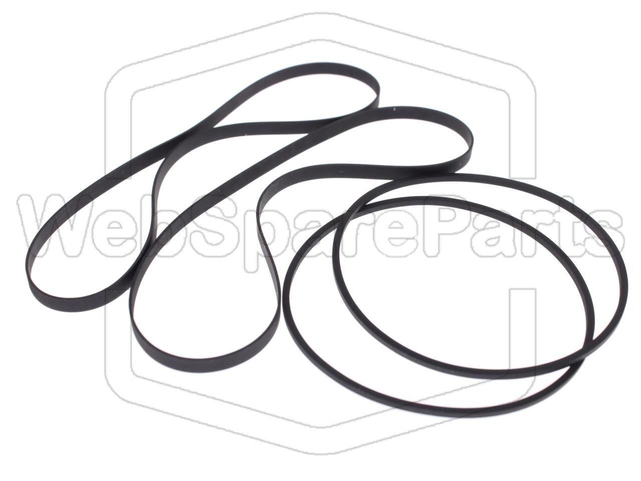 Belt Kit For Cassette Deck Yamaha KX-W482