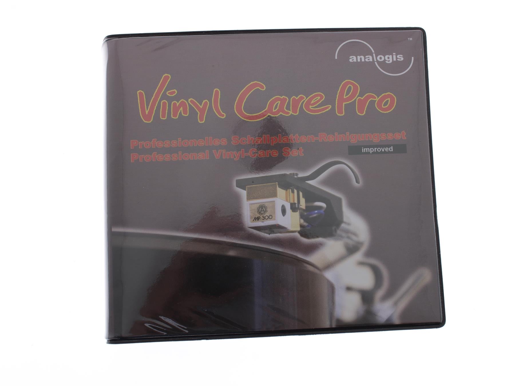 Analogis Vinyl Care Pro Improved Record Cleaning Set for Turntables