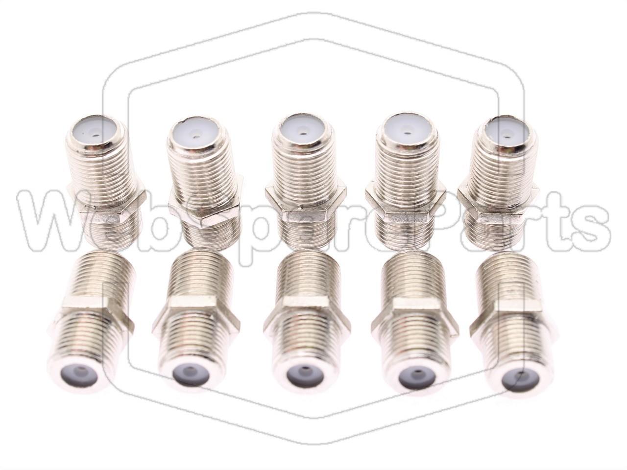 F-Type Female to F-Type Female Coupler Adapter