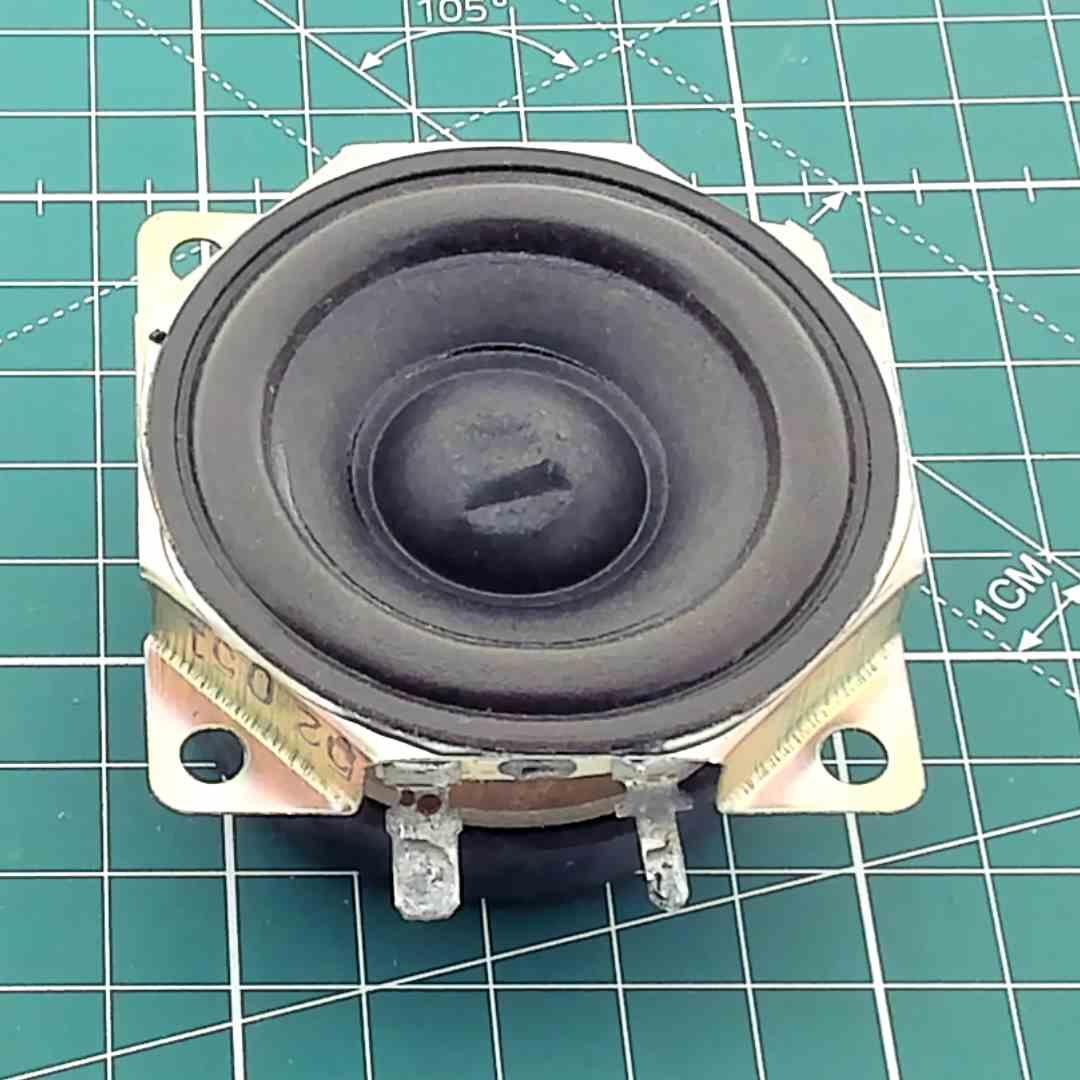 Round Replacement Speaker for Vintage Audio, 16 Ohm 5 W [60x60x35mm]