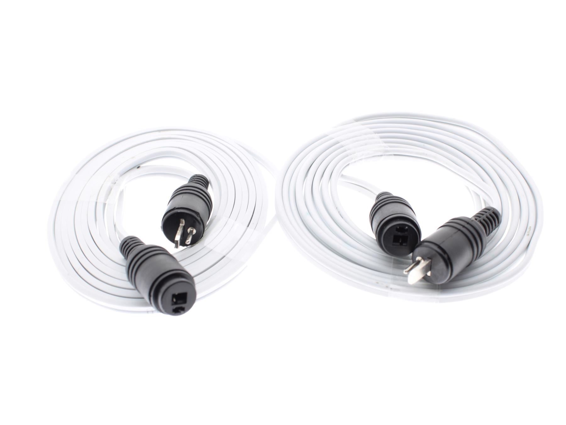 2-Pin DIN Speaker Cable Pair for Bang & Olufsen [9 meters each]