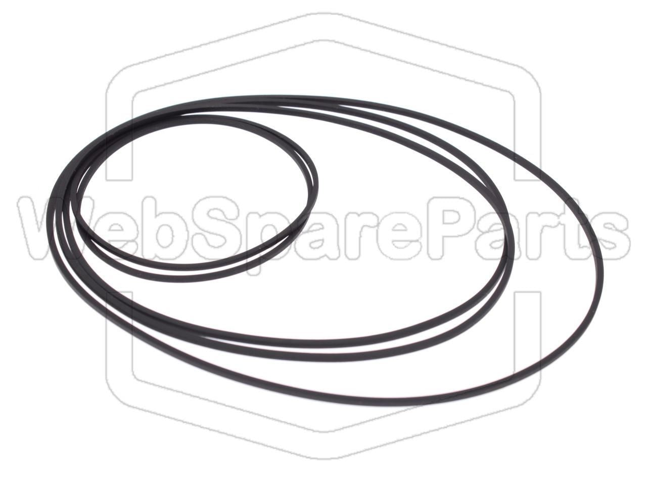 Belt Kit For Cassette Deck Aiwa XR-K363 MD