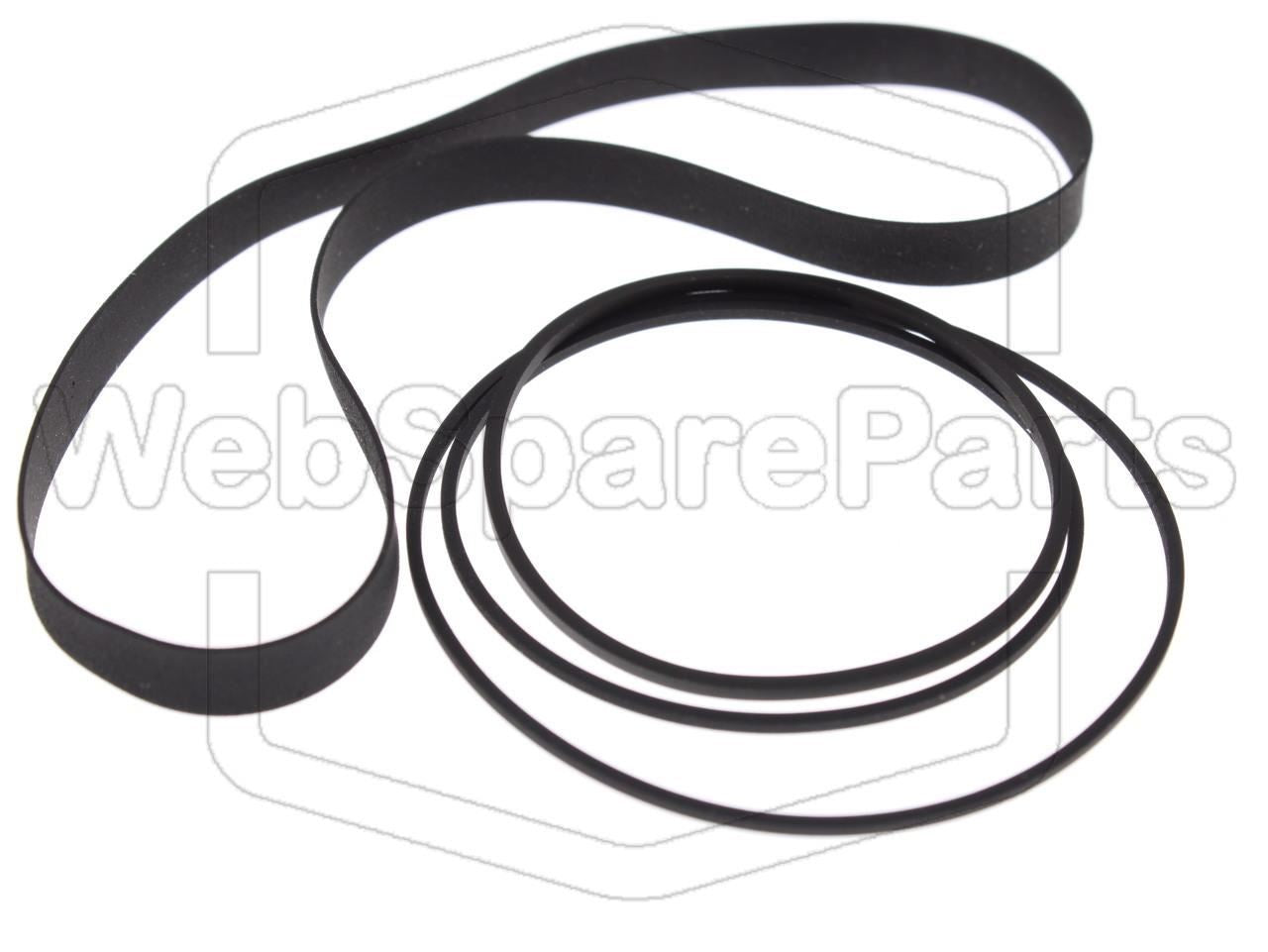 Belt Kit For Video Cassette Recorder Thomson V-333