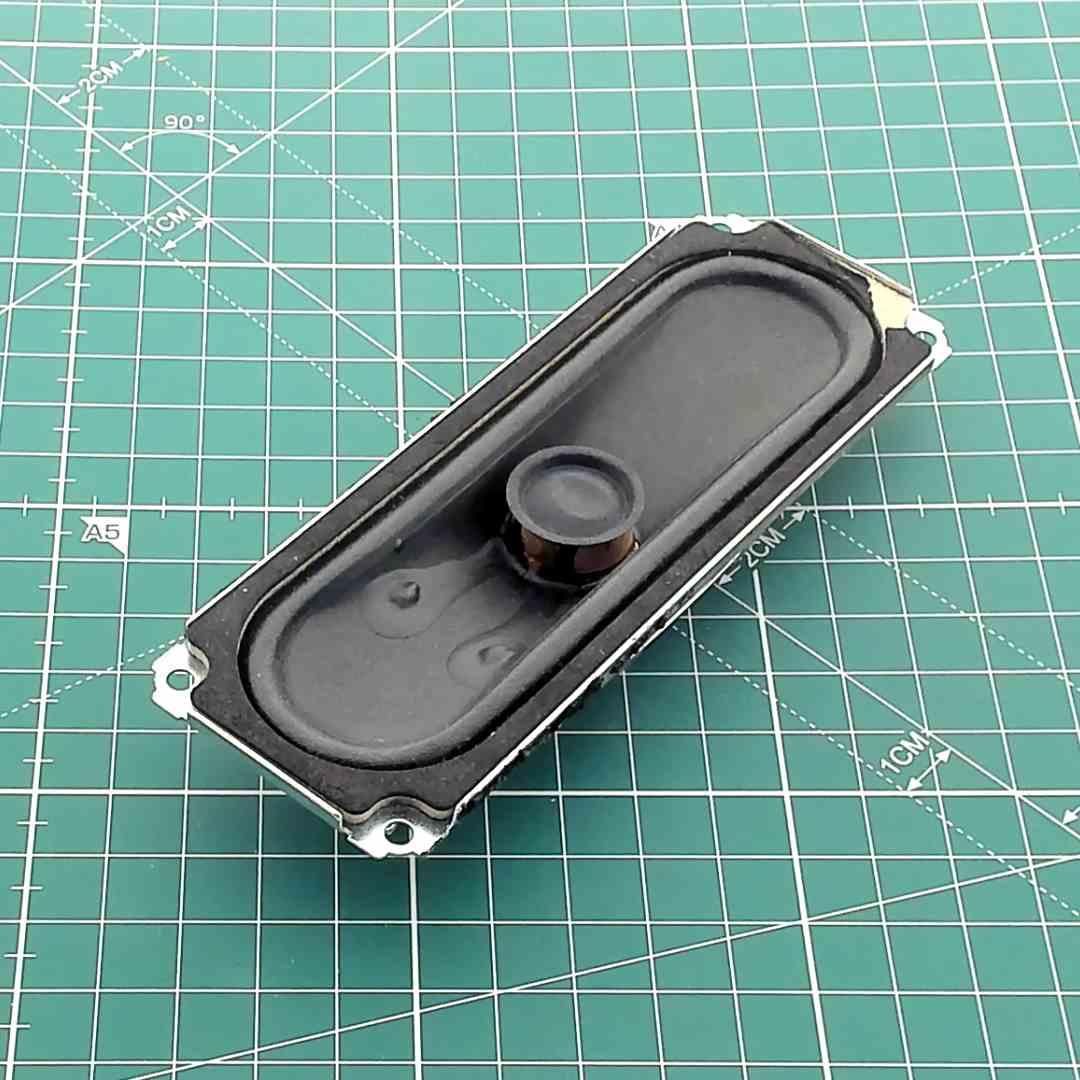 Oval Replacement Speaker for Vintage Audio, 8 Ohm 5 W [133x55x20mm]
