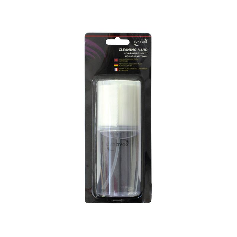 Dynavox Record Cleaning Fluid for Vinyl Records – 200 ml with Cleaning Cloth