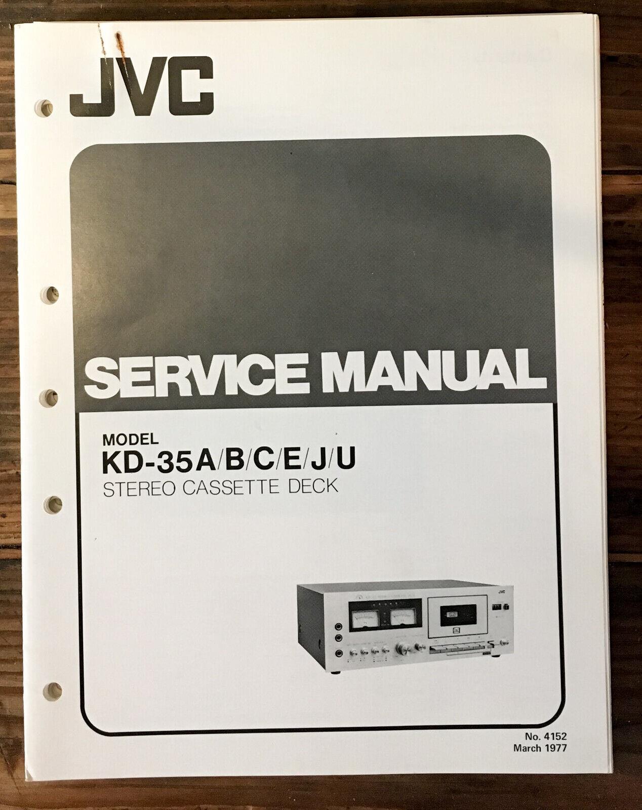 JVC KD-35 Belt Kit for Cassette Deck