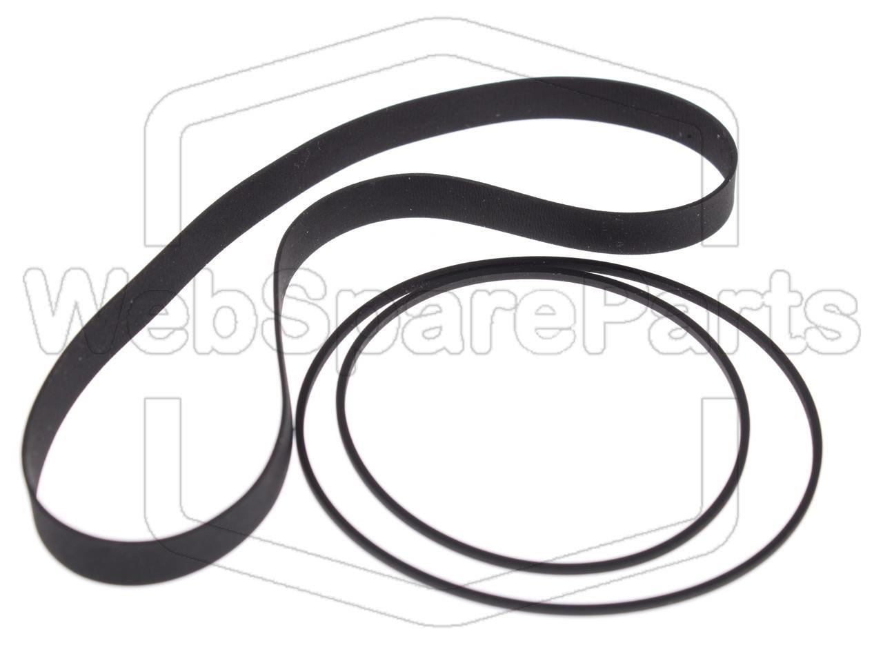 Belt Kit For Video Cassette Recorder Sharp VC-581