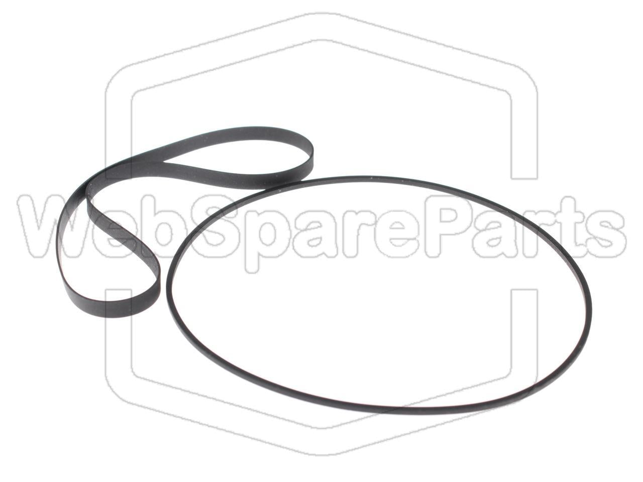 Full Belt Kit for Magnavox DCC600 Digital Cassette Deck