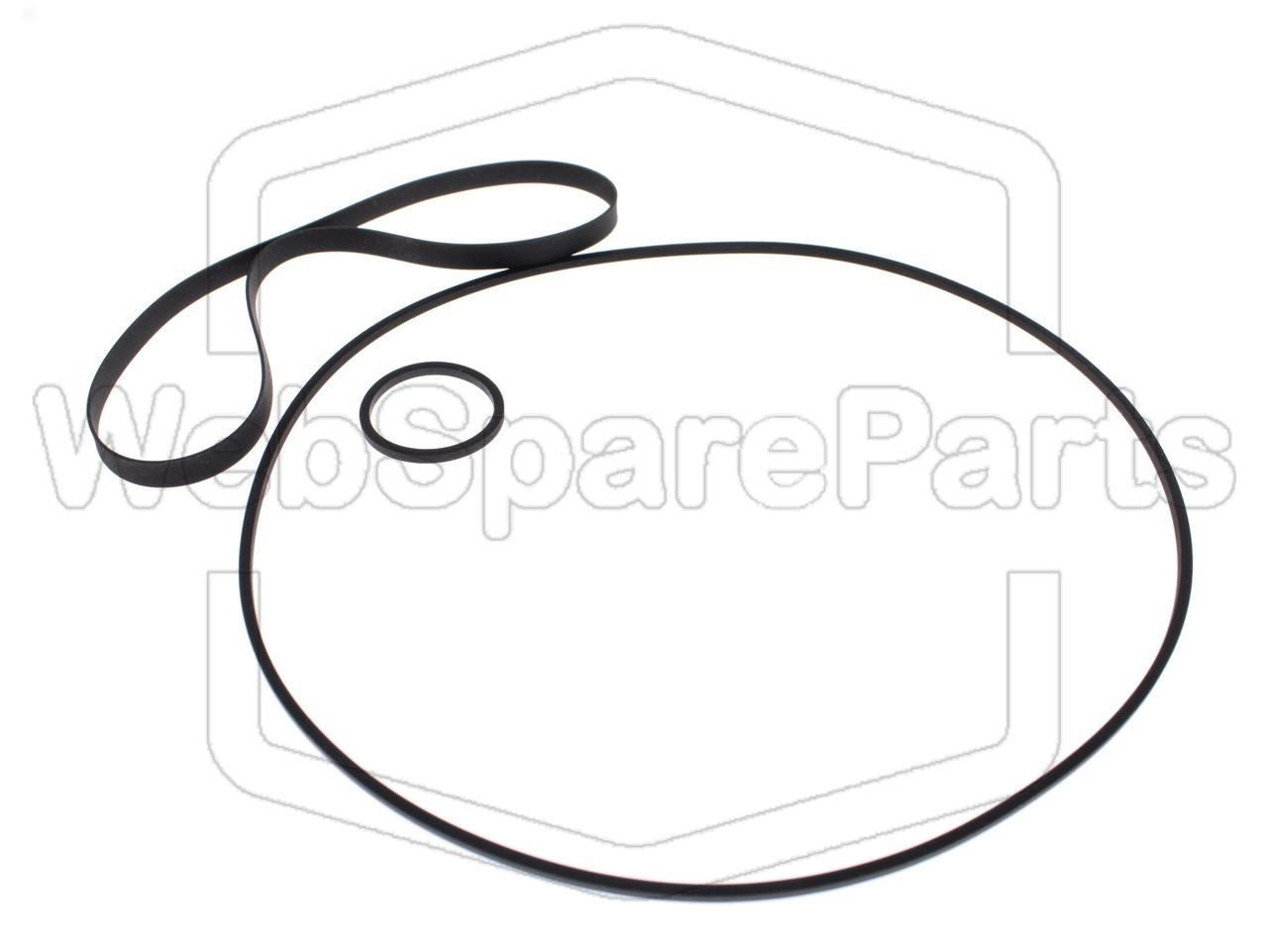 Belt Kit For Video Cassette Recorder PYE DV-186