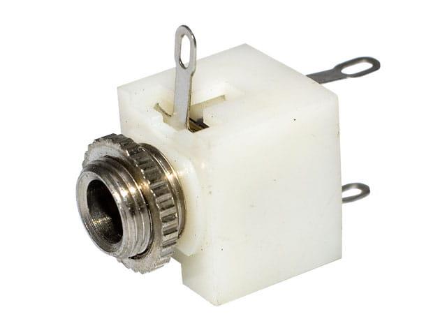 3.5mm Stereo Jack Female Plastic Panel Mount Connector