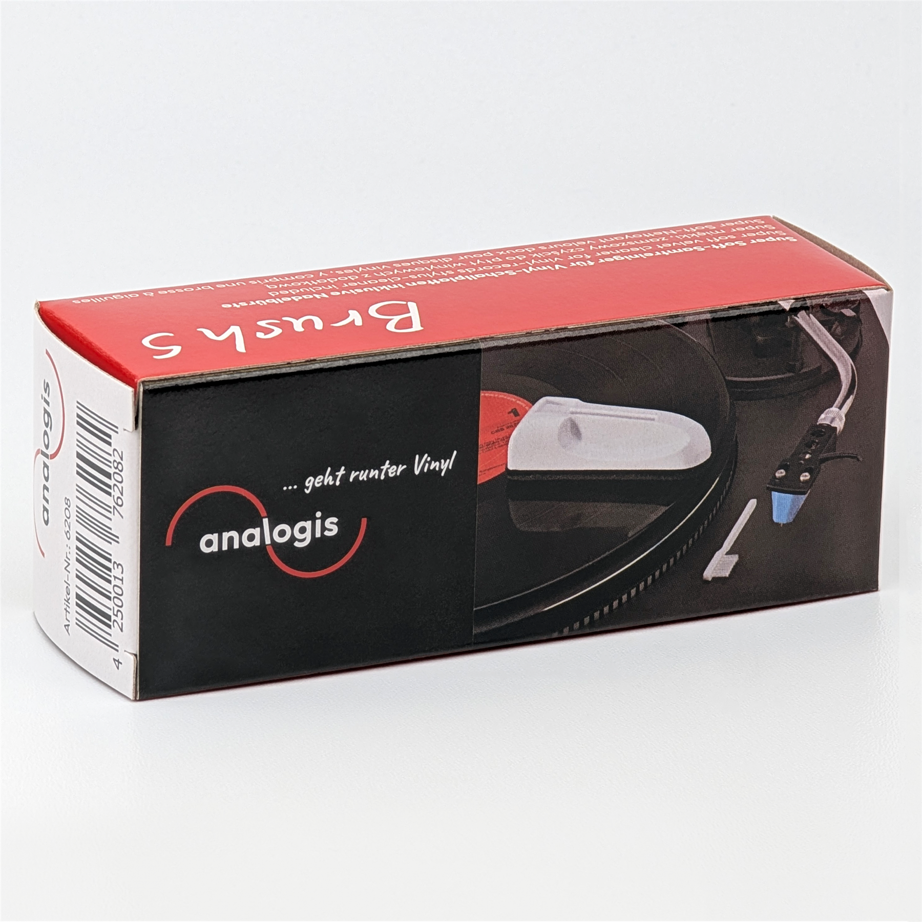 Analogis Brush 5 Super Velvet Soft Record Cleaning Brush with Stylus Brush