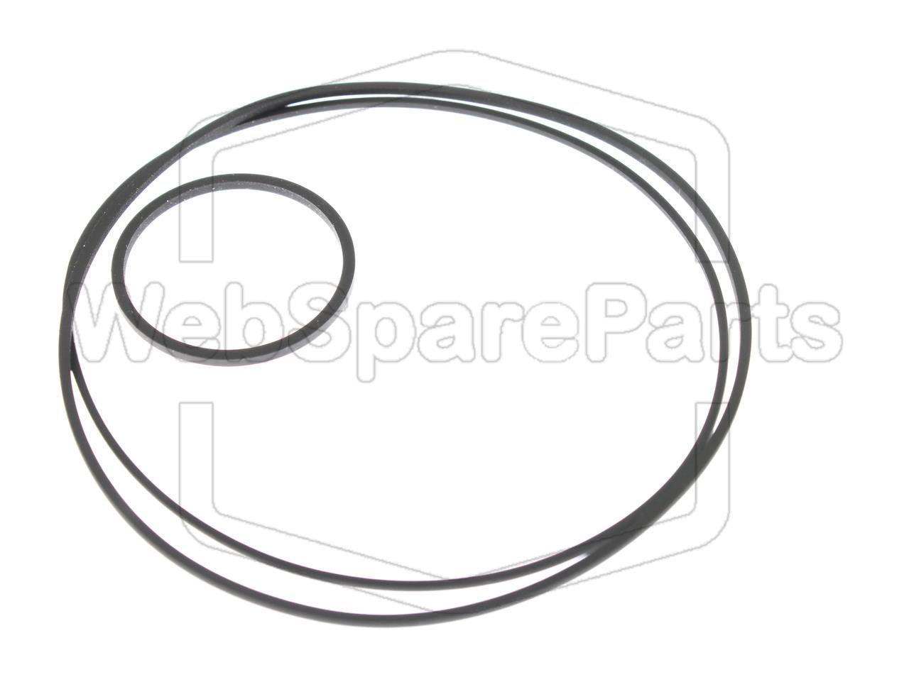 Belt Kit for Philips 22AH963 Cassette Deck